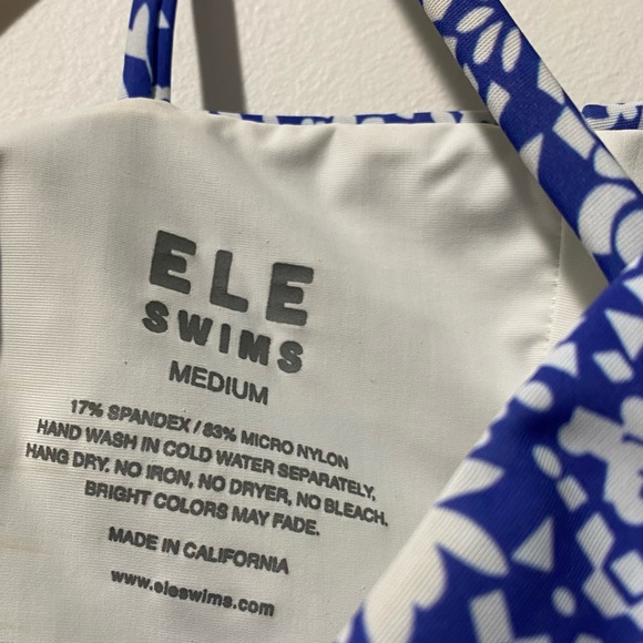 Ele Swims Bora Bora Blue Bikini Set - Picture 8 of 11